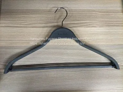 Zara H&M Style Plastic Laminated Texture Hanger