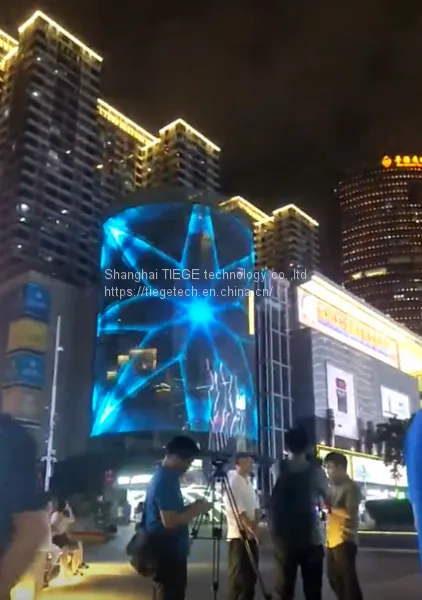 Adhesive Led Display Screen/transparent/ Glass Window/lightning photo-2