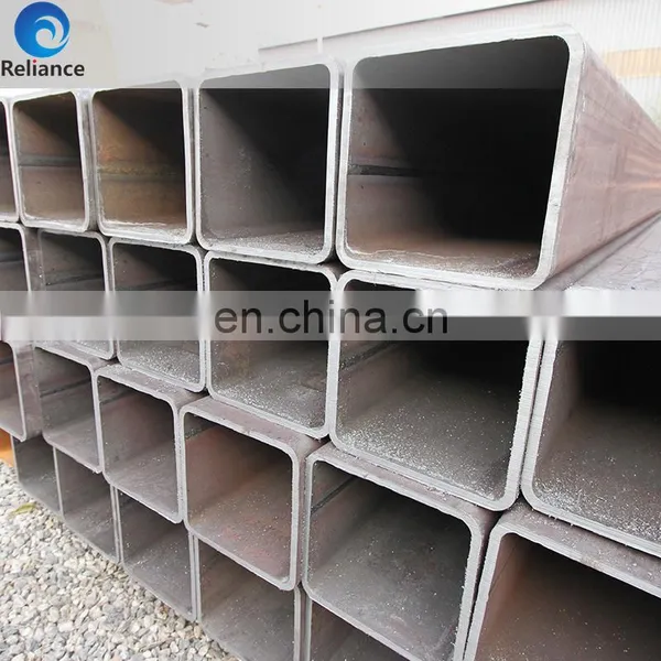 Anti-rust Package Black 100mm Diameter Steel Welded Rectangular Pipe photo-4