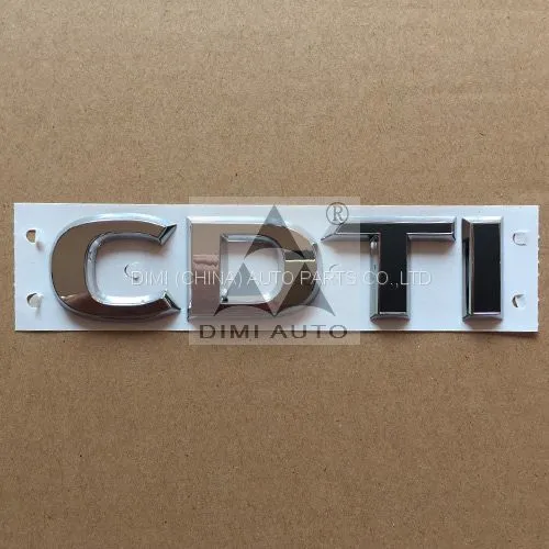 Vauxhall Vivaro letter badge 