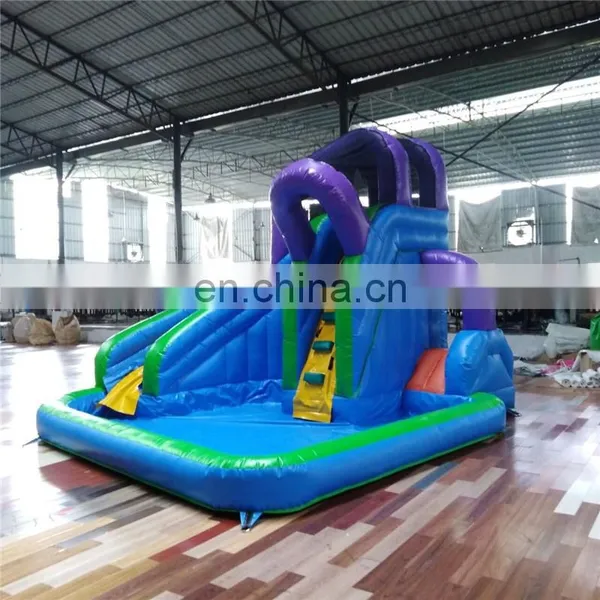 Outdoor Children Amusement Park Blow Up Pool Slides Commercial Inflatable Pool Water Slide For Sale photo-6