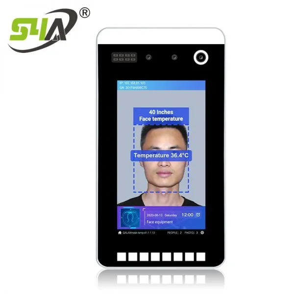 Face Recognition Temperature Measurement System-Access Control Infrared Temperature Scanner Thermometer Attendance All-In-One Controller photo-4