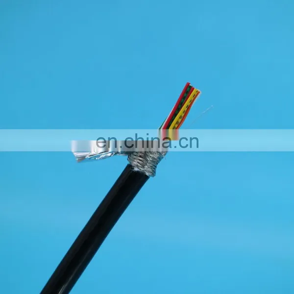 10 Core Underwater Coaxial Cable Braiding Shielded Robot Cable photo-4