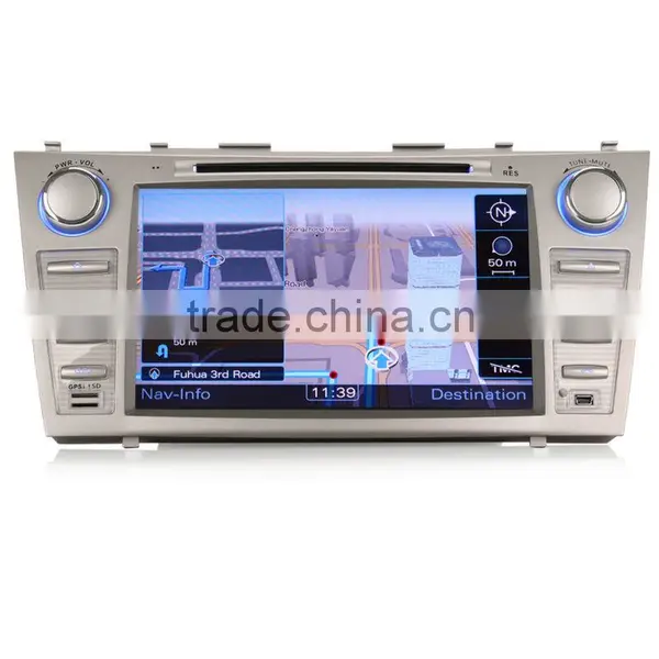 Erisin ES7668M 8" 2 Din Car DVD Player GPS for Aurion 2006 photo-3