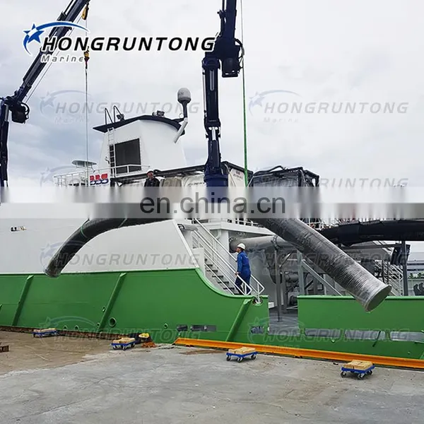Highly Flexible Fuel Single Carcass One End Reinforced Submarine Marine Industrial Rubber Oil Discharge Hose photo-2