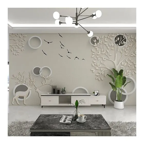 3D 5D 8D Colorful Designs Wall Murals Home Decor Nature Flower Murals Paper Dropshipping photo-5