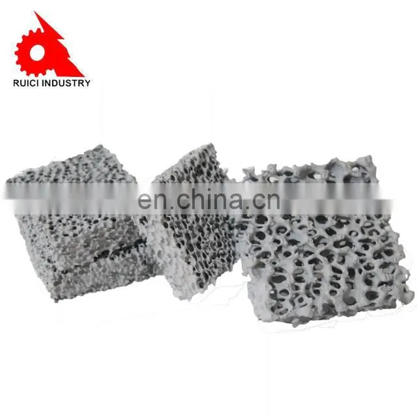 OEM Zirconia Porous SIC Foam Filter Silicon Carbide Foam Ceramics photo-3