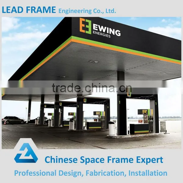 China Supplier Gas Station Construction With Light Steel Frame Roof photo-6
