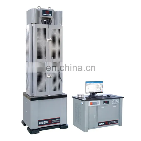 1000kn WEW 1000D Hydraulic Universal Testing Machine photo-2