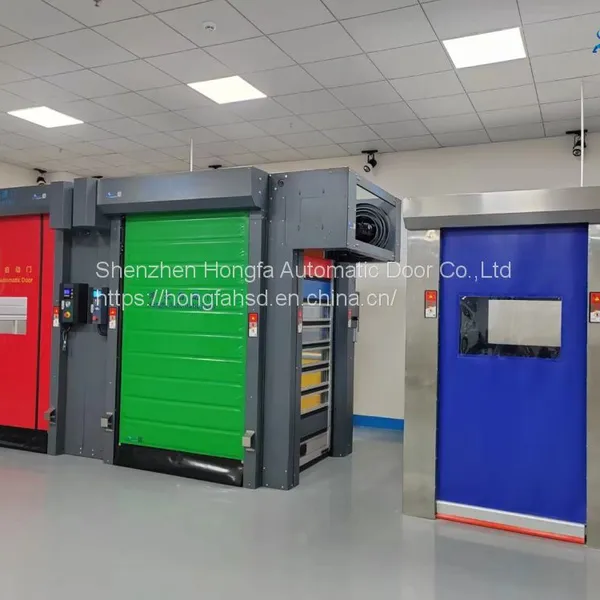 Industrial Stainless Steel Roller Shutter High Speed Door