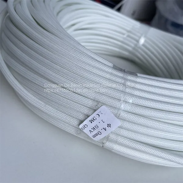 Wholesale China High Temperature Resistance 200℃ Low Temperature Resistance -40℃ Silicone Glass Fiber Insulation Bushing