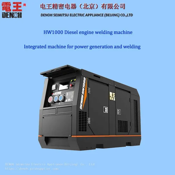 Generator Welding For Sale China Generator Welder Diesel Hw1000 photo-5