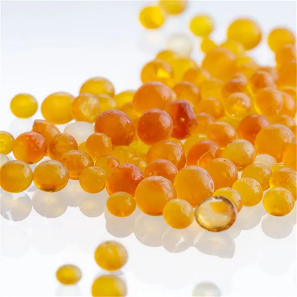 Cobalt-free Color-changing Silica Gel 2-4mm 3-5mm Orange Silica Gel Orange to Green photo-2