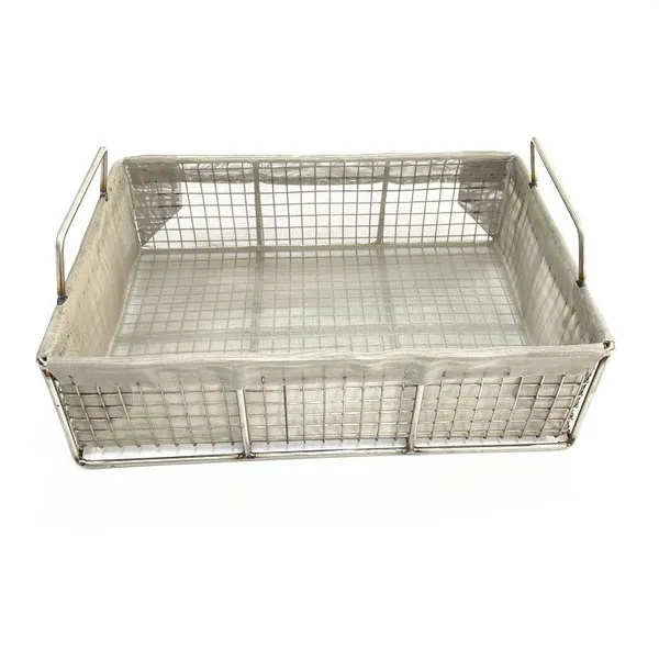 Corrosion Resistance 304 Stainless Steel Wire Mesh Basket For Medical Cleaning photo-3