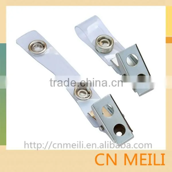 Factory Price Metal Name id Card Badge Clips