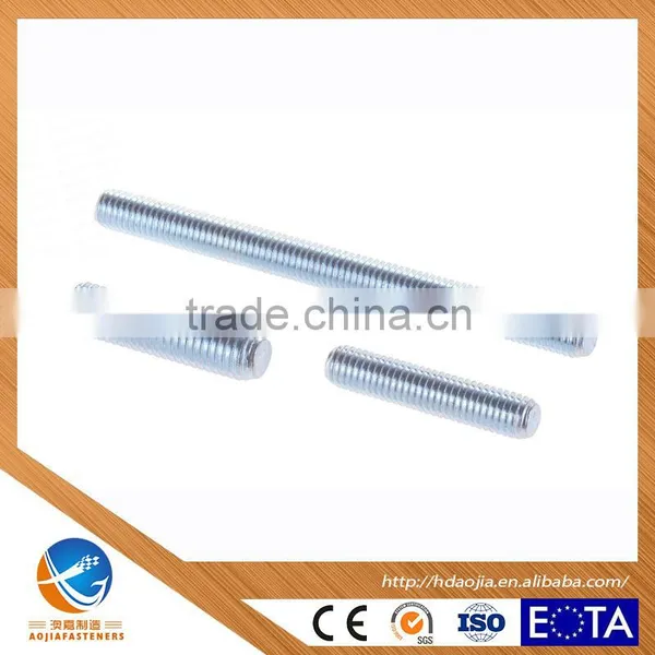 HANDAN AOJIA Galvanized DIN975 Threaded Rod M14*2000 photo-5