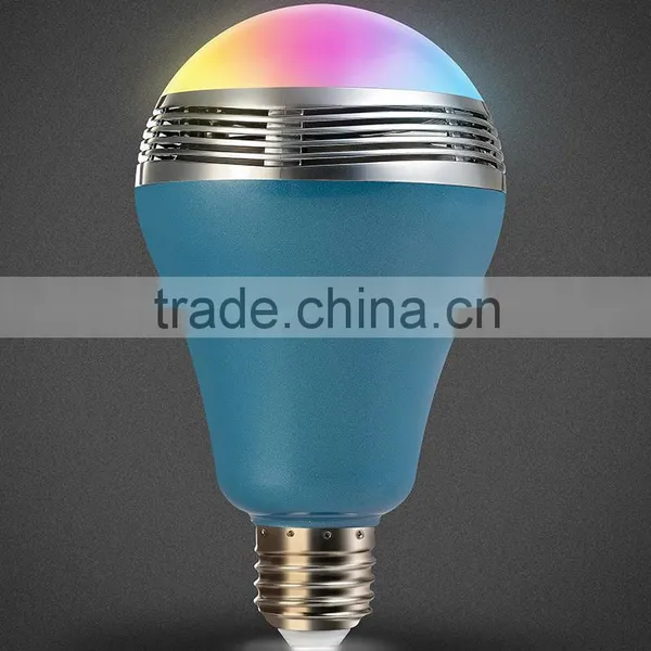 2016 Hot Sell Colorful Bulb APP Control Bluetooth Speaker With LED Lighting Light Quality Choice photo-6