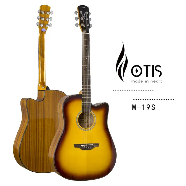 Otis Folk Acoustic Guitar 41inch Plywood OEM Factory Guitar Manufacturer for Beginner M-31 M-13 M-19 photo-4