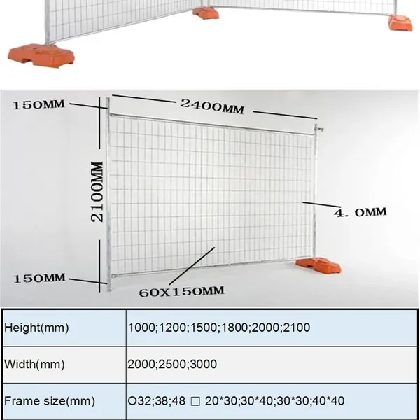High Standard Temporary Fence Security Fence Export to Australia photo-5