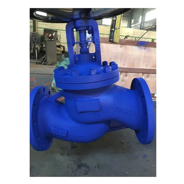 ANSI/DIN Ductile Iron WCB Flange Globe Valve Stainless Steel Steam Zero Leakage Design Sealed Bellows Long Life Globe Valve photo-5