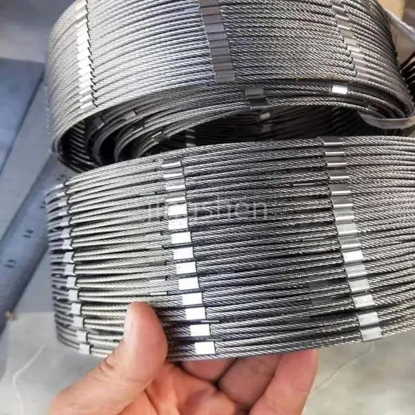 Stainless Steel Wire Rope Weave Decorative Mesh 7x7/7x19 Cable Protection Braided Products photo-5