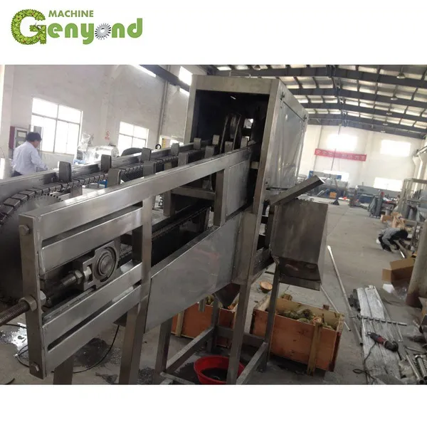 Factory Genyond Coconut Half Cutting Machine Coconut Water Extraction Extractor Equipment Making Plant Production Line photo-5