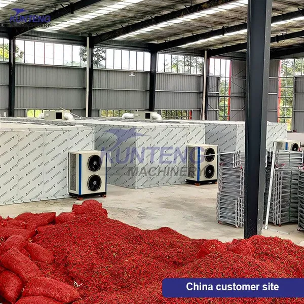 Industrial Heat Pump Tray Dryer for Fruit and Vegetables Ginger Macadamia Dryer EPC photo-5