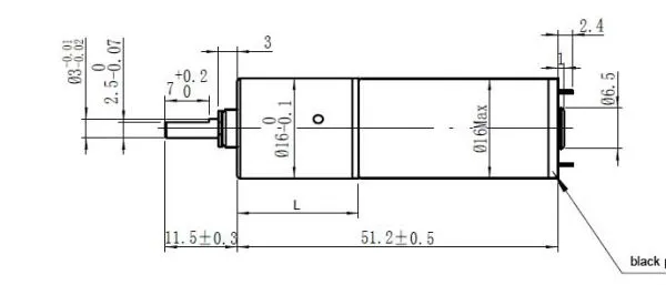 16mm DC Planetary Gear Motor 16RP1632 6V 12V 24V RS1632 Carbon Brush Micro Motor For Beauty Equipment photo-2