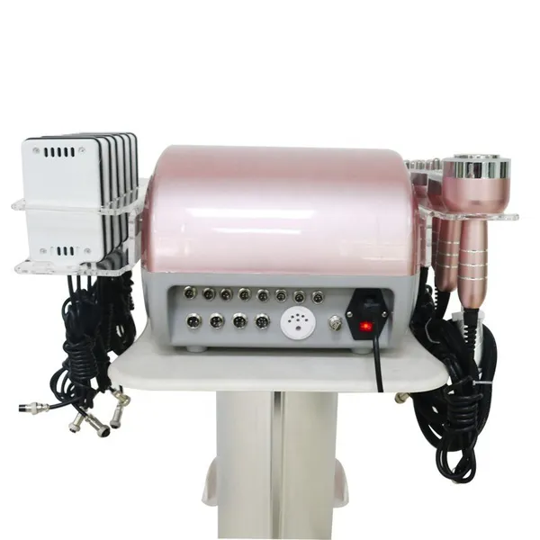 2026 6 in 1 40KHz Cavitation RF Radio Frequency and Lipo Laser Weight Loss System for Full Body Treatment photo-3