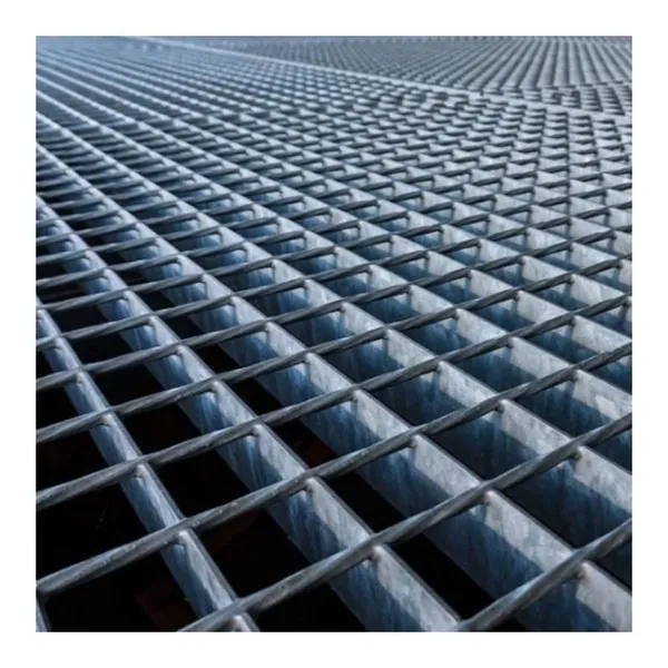 Hot-dip Galvanized Welded Steel Grating for Power Plants, Wastewater Treatment Plants, Platforms, Walkways, and Factory Buildings. photo-2