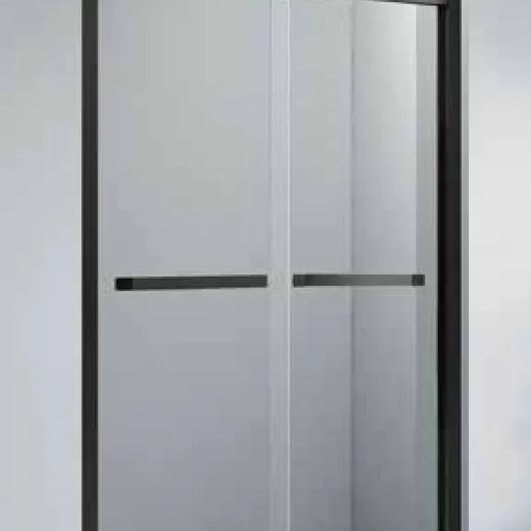 Sunfree T25 Project Grade Double Sliding Shower Enclosure Bulk Custom Aluminium Tempered Glass Shower Cabin For Apartment Building Renovation