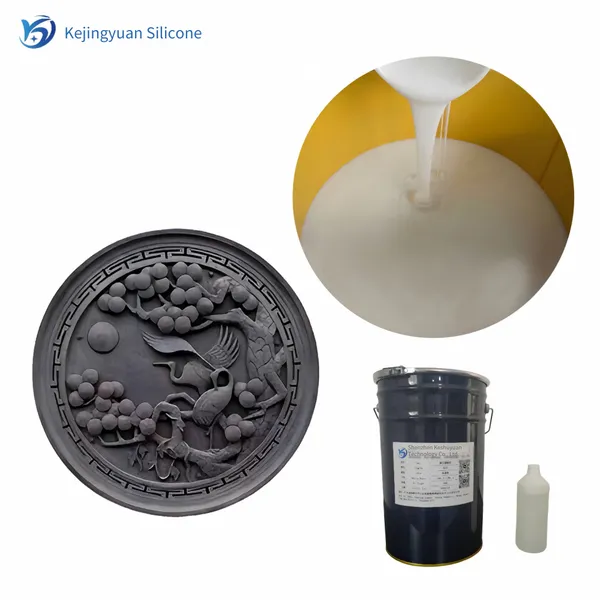 Cement Brick Carving Mold Silicone, Antique Brick Carving Cultural Stone Mold-making Rubber, Acid and Alkali Resistant Liquid Silicone Rubber for Cement Molds
