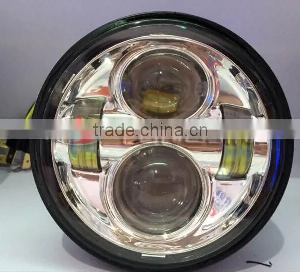 Round 4x4 LED Headlight 5'' Led Headlight for Motorcycle 5 Inch LED Headlight for Motorcycle Jeep Wrangler photo-3