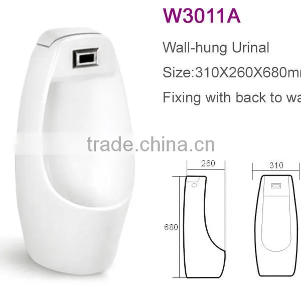 White Ceramic Automatic Flush Sensor Urinal W3011 photo-2