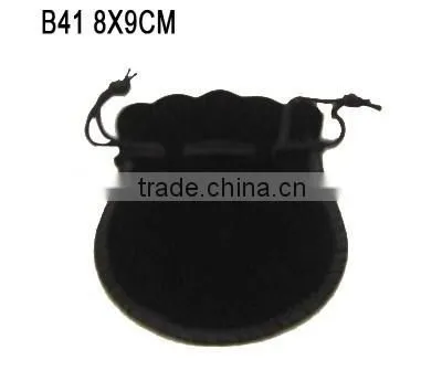 Cheaper Customized Jewelry Packaging Velvet Bag for Diamond Ring Watch Gift Wholesale Promotion B39 to B167 photo-2