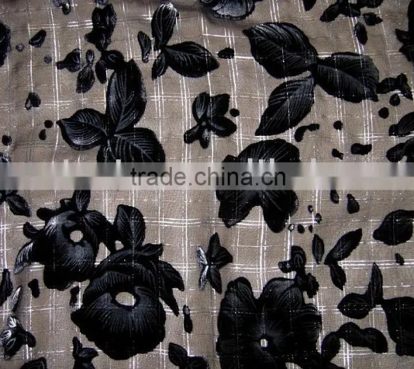 Silk / Metallic / Spandex Velvet