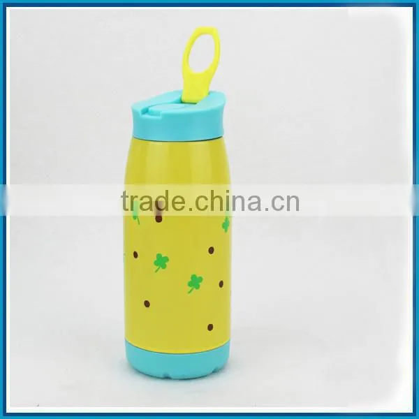 Handle in Cap Stainless Steel Vacuum Bottle photo-4