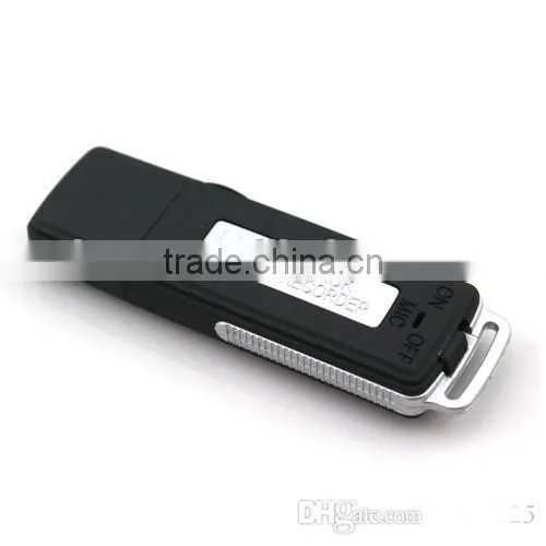MINI USB Drive Camera U-disk Camera 2 in 1 Mini 4GB USB Digital Audio Voice Recorder Dictaphone Flash Drive Disk WAV Format photo-2