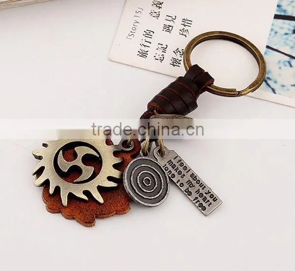 2015 Yiwu Factory Direct Sale Punk Shaped New Design Keychain With Metal Pendant photo-5