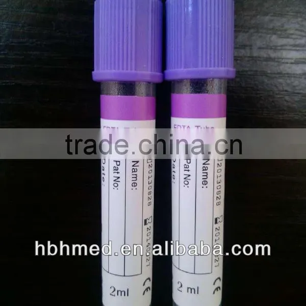 Medical Detection Disposable Vacuum Blood Collection Tube