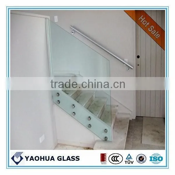 Silk Screen Blue Laminated Glass photo-2