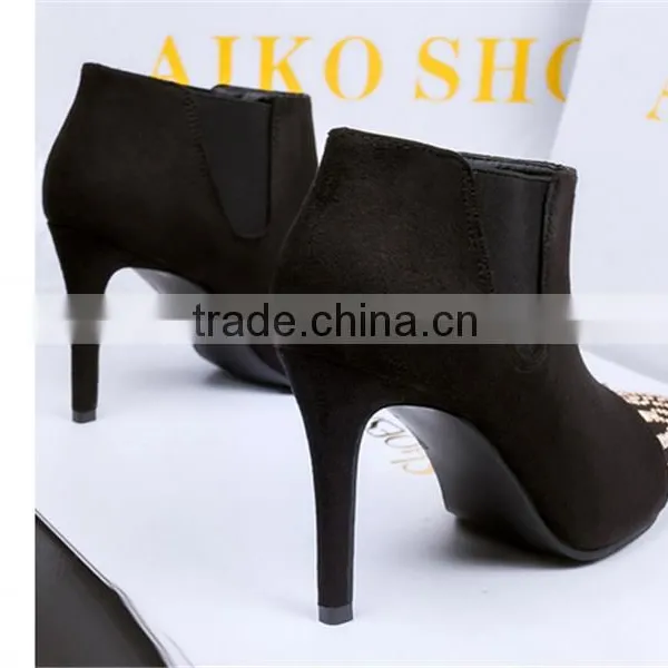 Waterproof Boots no Lace Boots European Spanish Leather Boots photo-2