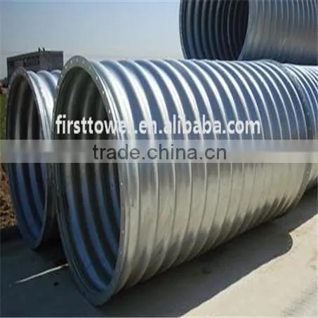 Large Diameter Thick Wall Culvert Pipe Used for Road Highway Construction photo-2