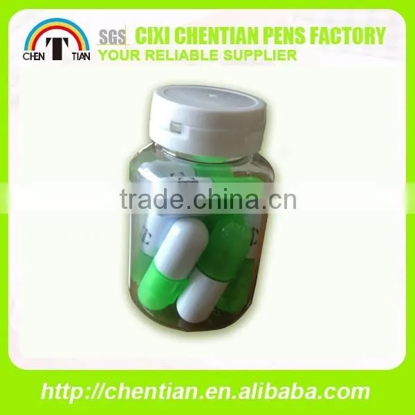 [Cixi Factory] Perfect Promotional High Quality Non-toxic Pill Style Highlighter Marker photo-4