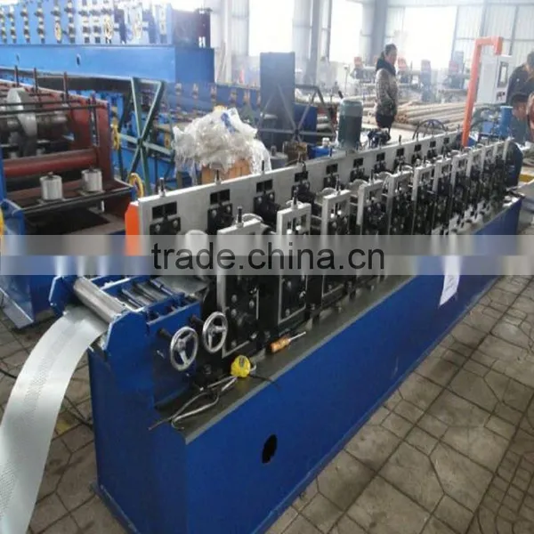 Metal Steel Door Frame Roll Forming Machine Steel Making Galvanized Aluminum Frame Making Machine photo-2