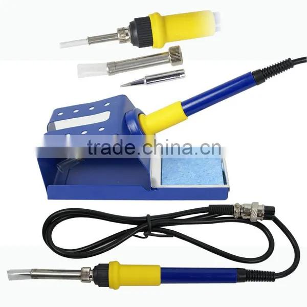 2in1 862D+ 110V SMD Rework Soldering Station + Soldering Iron Hot Air Gun 110V photo-4