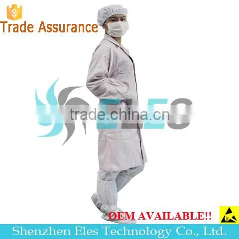 Esd Antistatic Standard Fabric Clothes Uniform Overcoat for Wholesales photo-2