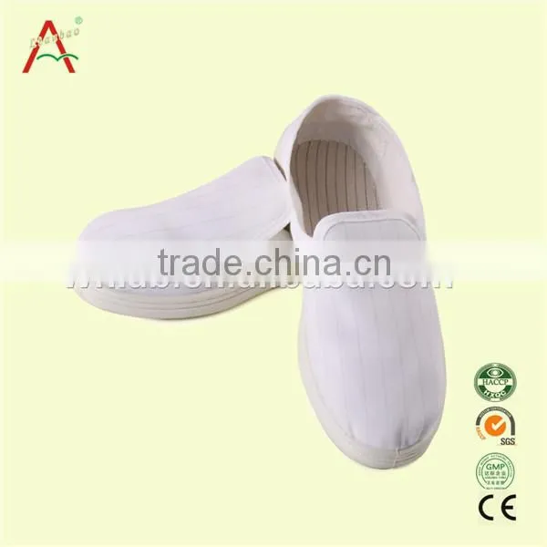 OEM Service Canvas/PU Esd Shoes Women Clean Room Shoes photo-2