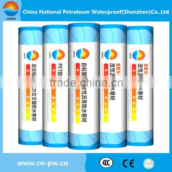 APP Modified Bitumen Waterproofing Underlayment