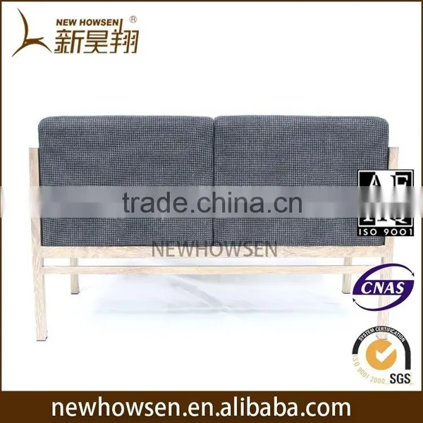 Imitated Wooden Matel Sofa photo-2